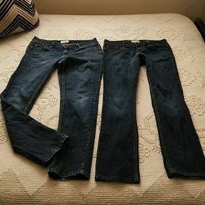 Aeropostale Bayla Skinny Jeans Size 3/4 3 4 Short